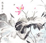 赵小平作品《荷蟹图》被故宫博物院收藏